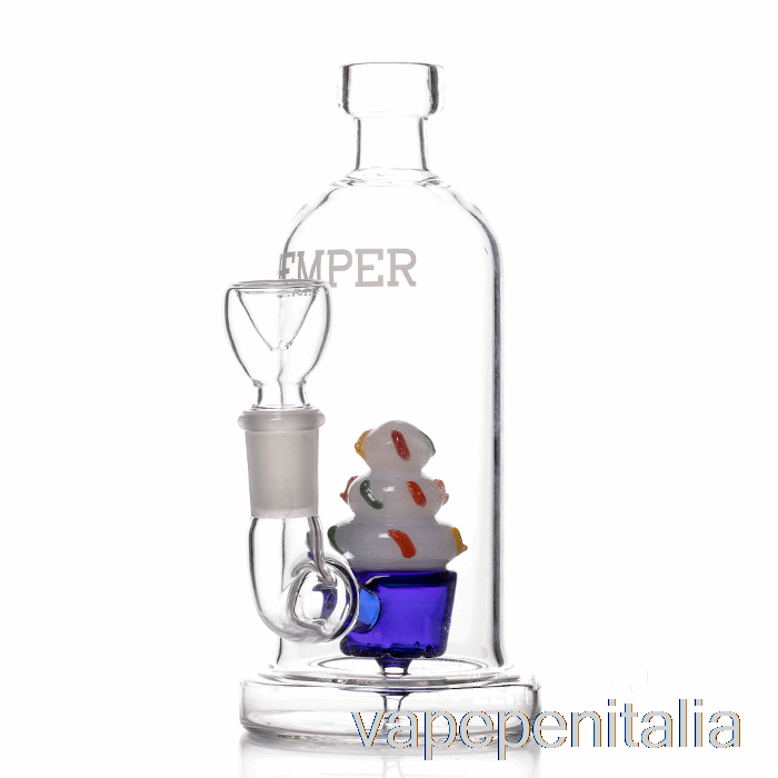 Vaporizzare In Italia Hemper Cupcake Bong Trasparente